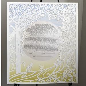 Ecosistema del Amor - Papercut Ketubah