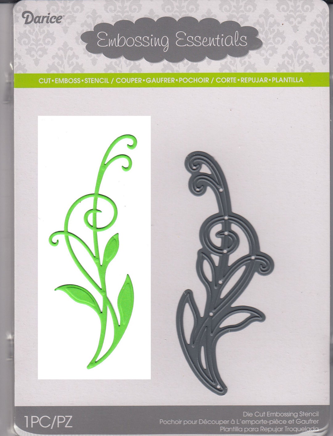 Swirl Vine Darice Embossing Essentials for Die Cutting, Embossing