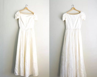 Vintage Wedding Dress | 50s Wedding Dress | Vintage Bridal Gown | Lace Wedding Dress