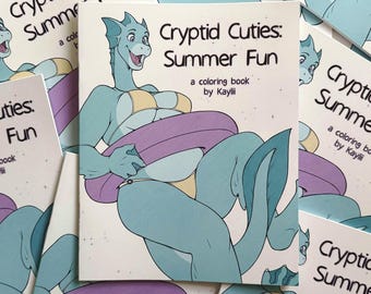 Cryptid Cutie: Summer Fun Coloring Book