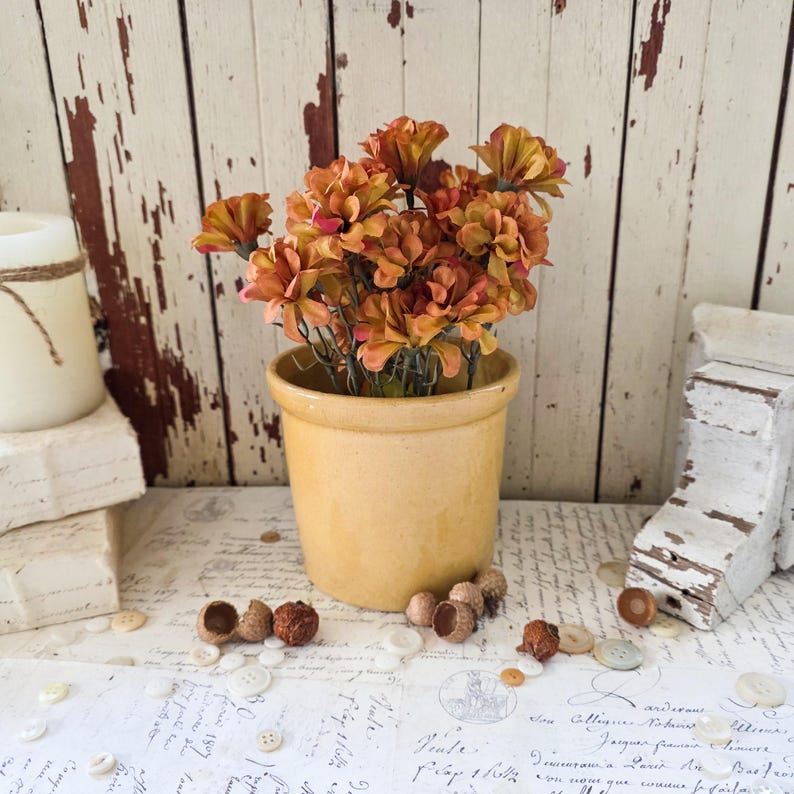 Vintage Bauer Pottery Crock | French Style Jam Confit Jar | Country ...