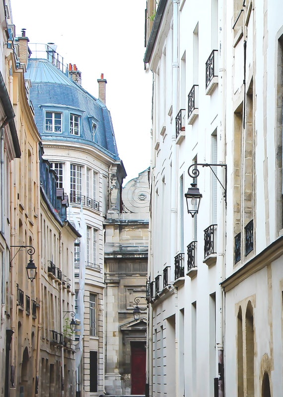 Paris Street Scene Parisian Blue Paris Streets Paris Etsy Paris Street Scene Parisian Blue Paris Streets Paris Etsy