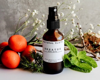 Breathe Room and Linen spray with Pure Essential Oils
