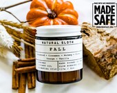 Fall Beeswax Candles with Essential Oils and MADE SAFE Certified