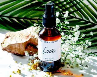 Love Room Spray and linen spray with Essential Oils