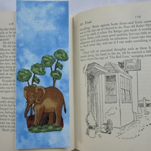 Elephant Bookmark 2