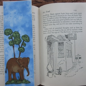 Elephant Bookmark