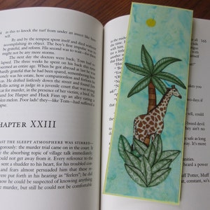 Giraffe Bookmark