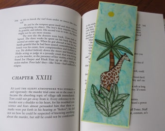 Giraffe Bookmark