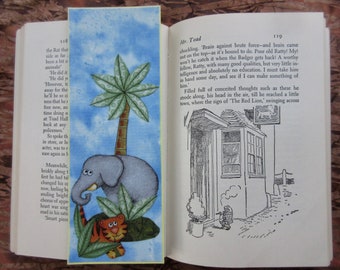 Jungle Pals Elephant Bookmark