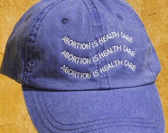 Pro Choice-hoed: abortus is gezondheidszorg, feministisch protest