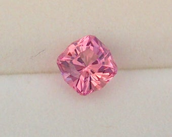 0.80 Carat Cushion Cut Pink Tourmaline Himalaya Mine California