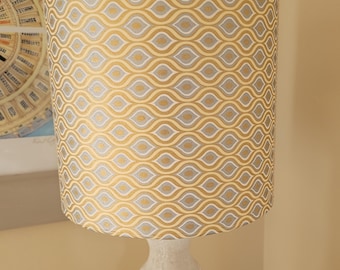 Abat-jour fait main en or scintillant pour plafond ou pied de lampe