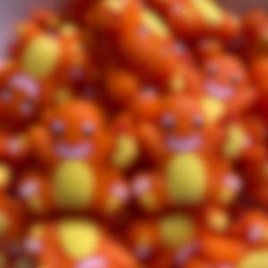 363 Fire Lizard Silicone Focal Bead