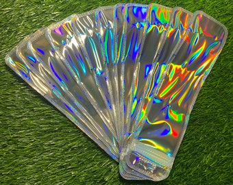 10 count Holographic bags for packing pens, bottle openers, letter openers and more