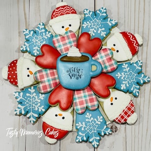 Christmas platter cookie cutters