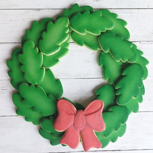 Wreath cookie cutter -set of two cookie cutters