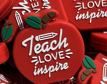 Jiti's Touch Exclusive: Teach Love Inspire Silicone Focal Bead