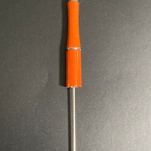 Glitter Beadable plastic pen