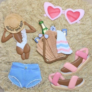 9025 Beach themed cookie cutters/summer theme cookie cutters