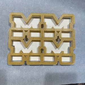 9304 Multi-M  cookie cutter/fondant cutter