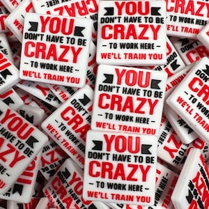 728 Jitis Touch Exclusive: You Don’t Have To Be Crazy Silicone Focal Beads