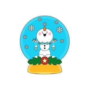 9387 Snow Globe Cookie Cutter