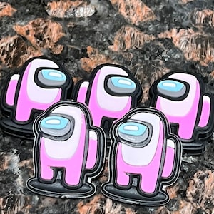 1025 Sus People Silicone Focal Beads