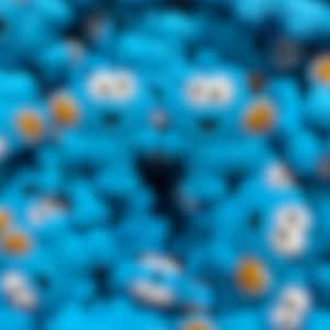 250 Cookie Guy Silicone Focal Bead
