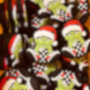 407 Green Guy Series Silicone Focal Bead