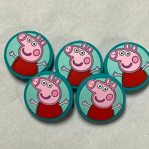 Pig Silicone Focal Bead