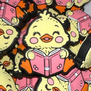 157 Baby Duck Silicone Focal Beads