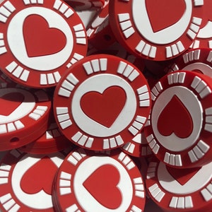 670 Jiti&#39;s Touch Exclusive: Poker Chips Silicone Focal Beads