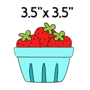 9410 Strawberry Basket Cookie Cutter