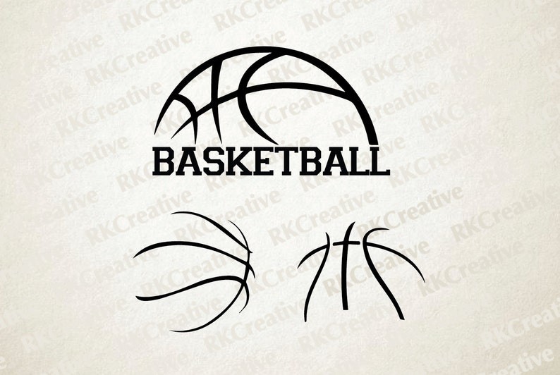 basketball svg file, svg file, dxf file, sports svg file, ball graphic elements svg, vector eps, dxf, file, png, jpg, cut file, silhouette image 1