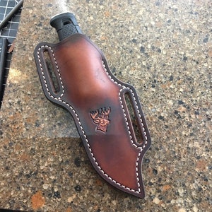 Made for Morakniv Bushcraft Black  Cross Draw Sheath