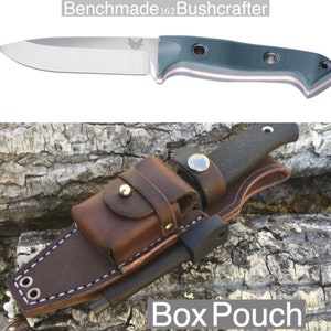 Benchmade Bushcrafter 162 Custom Bushcraft Scheide