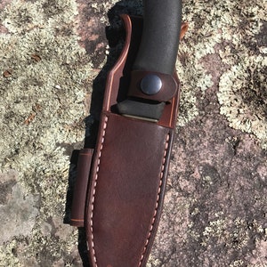 Small Standard Sheath with Ferro Rod Loop