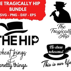 Tragically Hip SVG, Gord Downie SVG
