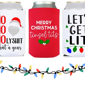 Funny Christmas Wine Glass SVG Bundle (Digital Download) image 5