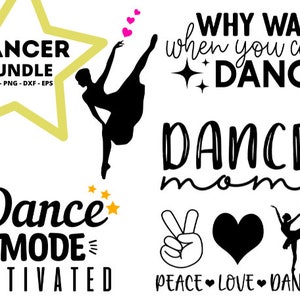 Dance Mom SVG | Dancer Teacher SVG | Dance Mode On SVG