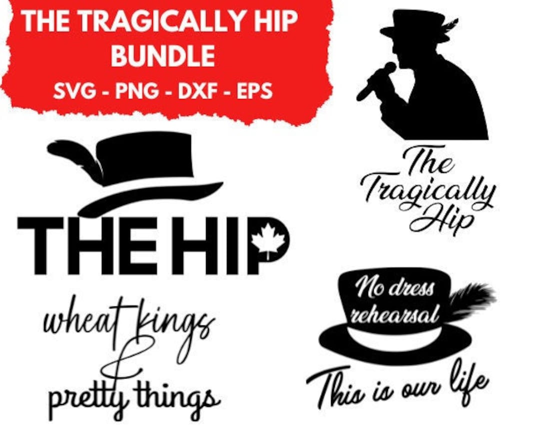 Tragically Hip SVG, Gord Downie SVG - Etsy Canada