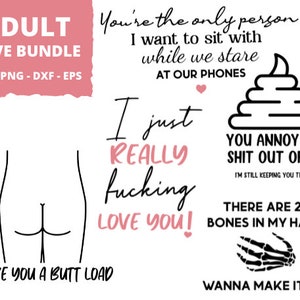 Valentine Boyfriend Bundle SVG, Funny Adult Valentines SVG, Boyfriend Birthday SVG