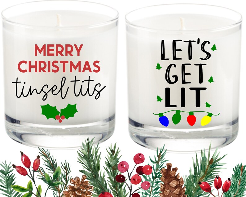 Funny Christmas Wine Glass SVG Bundle (Digital Download) image 3