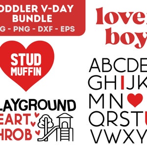 Valentinstag Svg Png Bundle, Lover Boy Svg, Alphabet I Love You Svg, Spielplatz Herz Throb Svg, Mr Steal Your Heart Svg