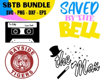 Saved By The Bell SVG, PNG Bundle
