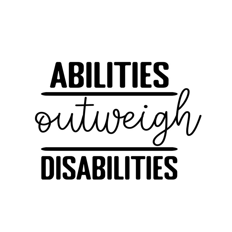 Disability Awareness SVG Bundle, Wheelchair Rock and Roll (digital File ...