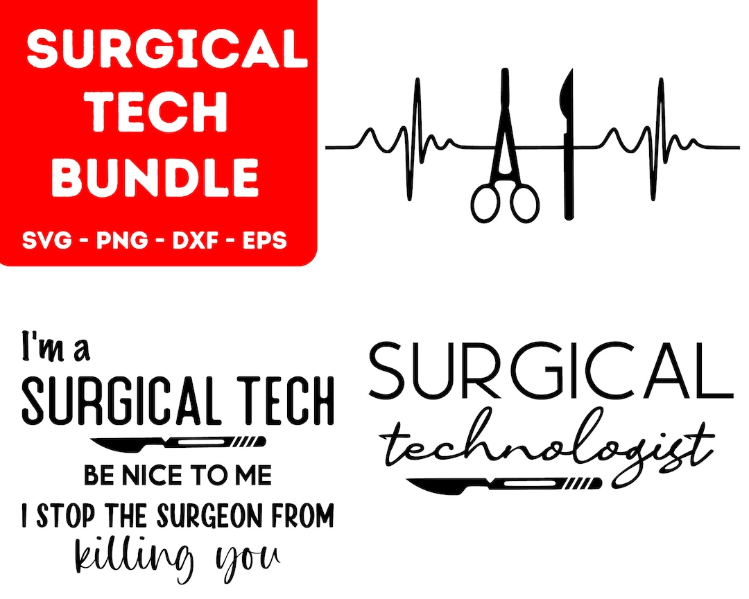 Surgical Technologist Svg, Surgical Life Svg, Surgical Tech Student Svg