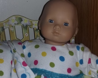 Banderines Baby Doll o Bitty Baby de 15" con manta a juego