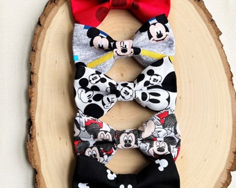 Noeuds papillon Mickey Mouse, noeud papillon Mickey, premier anniversaire de Mickey Mouse, noeuds papillon Disney, anniversaire Mickey Mouse, noeuds papillon pour garçons